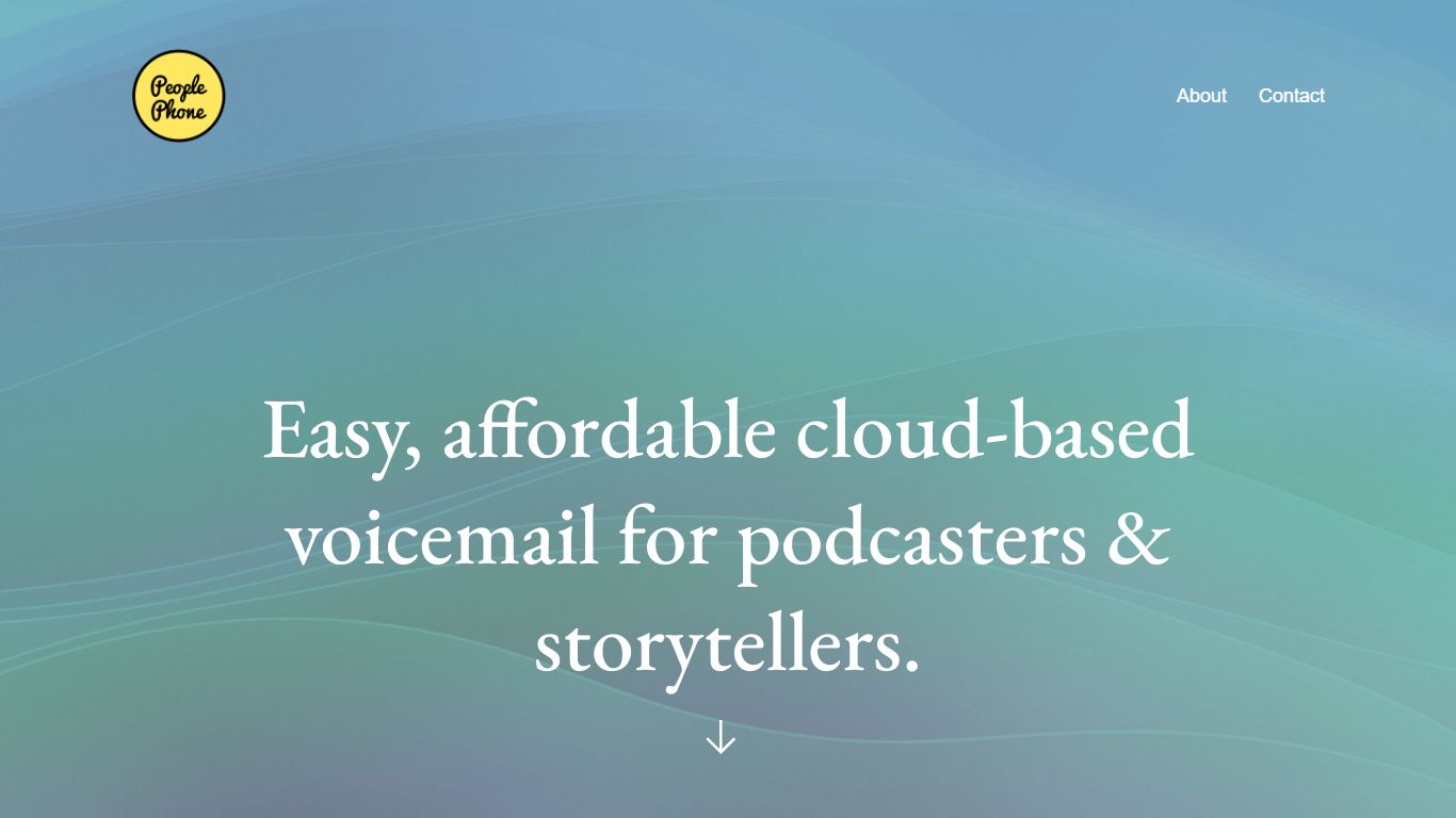 People Phone - Shared Voicemail for Podcasters & Radio Producers